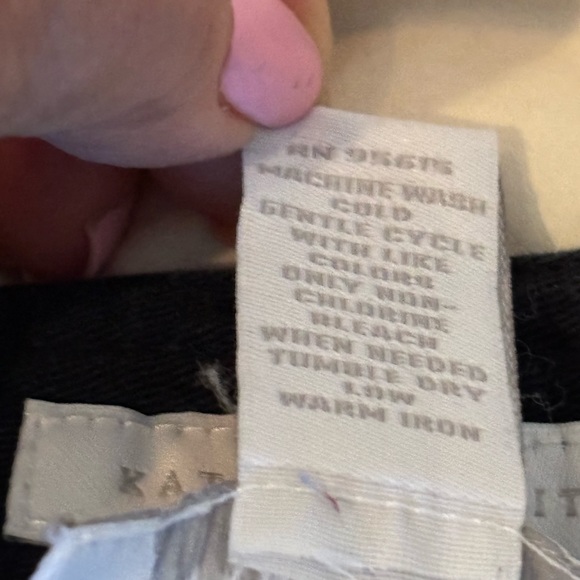 Charter Club Black Shorts Cargo Pockets High Waist Belt Loops Cotton Size 8 - Picture 7 of 7